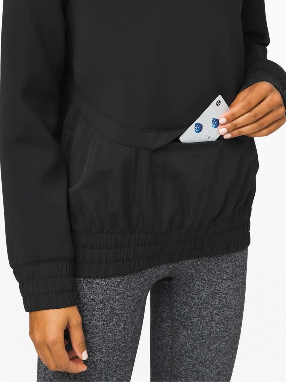 Lululemon Oversized Funnel Neck Power Position Pullover Sweatshirt Jacket Hoodie